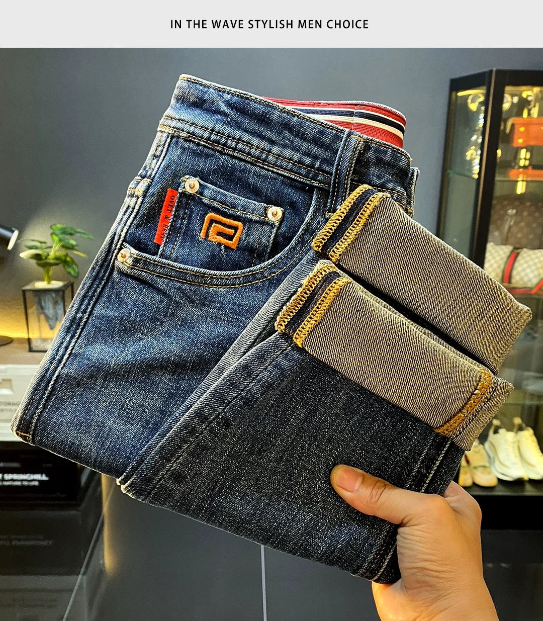 Jeans For Men Fashion High End -