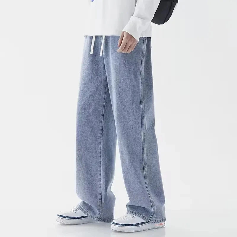 Mens Jeans Large Denim Jeans -
