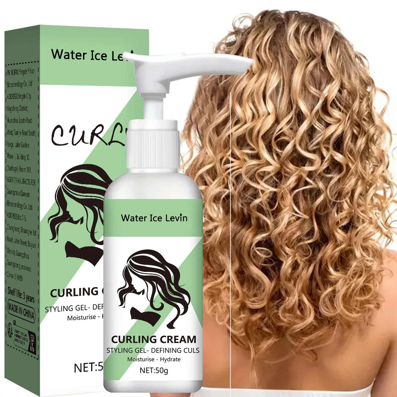Curly hair Styling Cream -