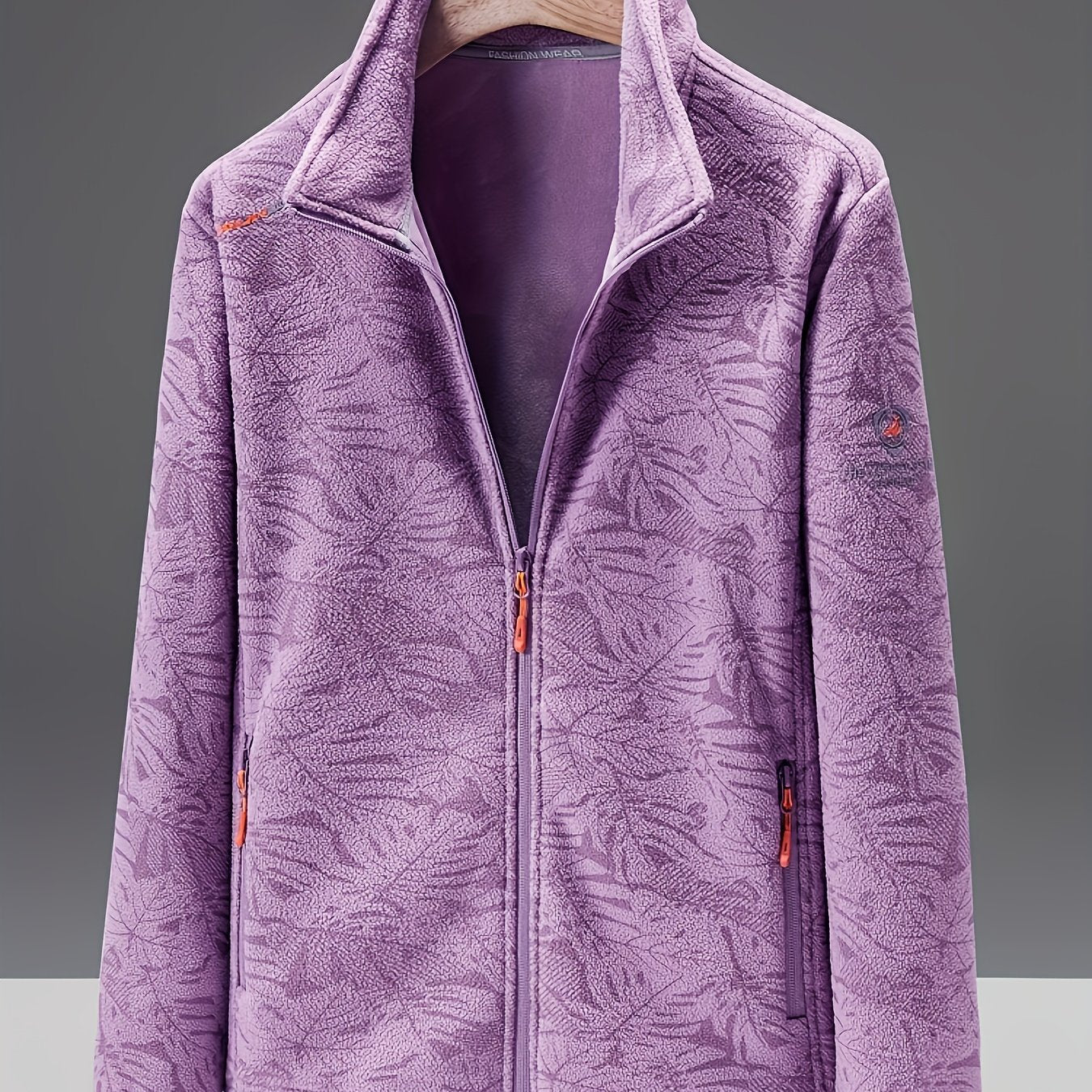 Women's Autumn and Winter Fleece Jacket, Stand Collar Cardigan, Thick Insulated Mink Fleece Outdoor Jacket Sweatshirt, Cold Weather Jacket, Outdoor Wear, Cozy Winter Top, Fleece Cardigan, Women's Cardigan, Long Sleeve Top, Ca -