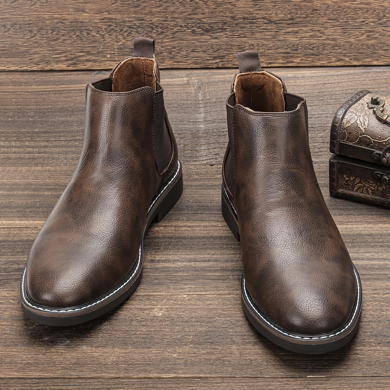 Step up your style with these men's ankle boots! -