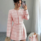 Elevate your style with this fashionable and elegant two-piece dress set for women—perfect for making a chic, polished statement! -