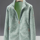 Women's Autumn and Winter Fleece Jacket, Stand Collar Cardigan, Thick Insulated Mink Fleece Outdoor Jacket Sweatshirt, Cold Weather Jacket, Outdoor Wear, Cozy Winter Top, Fleece Cardigan, Women's Cardigan, Long Sleeve Top, Ca -