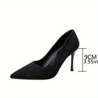 Stay stylish and comfy in these pointed-toe stiletto heels for women! -