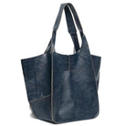 Large Capacity Retro PU Tote Bag For Women - Spacious & Stylish Handbag With Handy Front Pocket For Work, Travel & Everyday Chic -