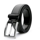 Men's Leather Belt, Fashion & Classic Casual Belt with Single Prong Buckle for Jeans, Pants, Work And Business, Gift for Dad & Husband -