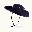 Wide Brim Fisherman Hat - djustable Unise Outdoor Sun Hat with UPN-like Buckle, Breathable -Season for Men & Women, Fishing,W Beach - Black (White Piping) - Hand Wash Only, Bucket Hat, Fishing Hat, Bucket Hat Women, Hats For -
