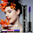Mascara Long-Lasting Thick Eyelash Smudge-Proof Waterproof Quick-Drying Eyeliner Makeup Gift For Women Contains Plant Squalane Formula -