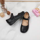 Girls' Black Mary Jane Shoes with Bow Detail - Non-Slip Synthetic Faux, Ideal for Performances & School Uniforms -