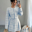 Elevate your style with this fashionable and elegant two-piece dress set for women—perfect for making a chic, polished statement! -