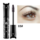 Mascara Long-Lasting Thick Eyelash Smudge-Proof Waterproof Quick-Drying Eyeliner Makeup Gift For Women Contains Plant Squalane Formula -