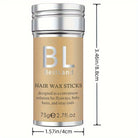 Tame your locks and rock your look with this trusty hair styling wax! -