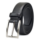 Men's Leather Belt, Fashion & Classic Casual Belt with Single Prong Buckle for Jeans, Pants, Work And Business, Gift for Dad & Husband -