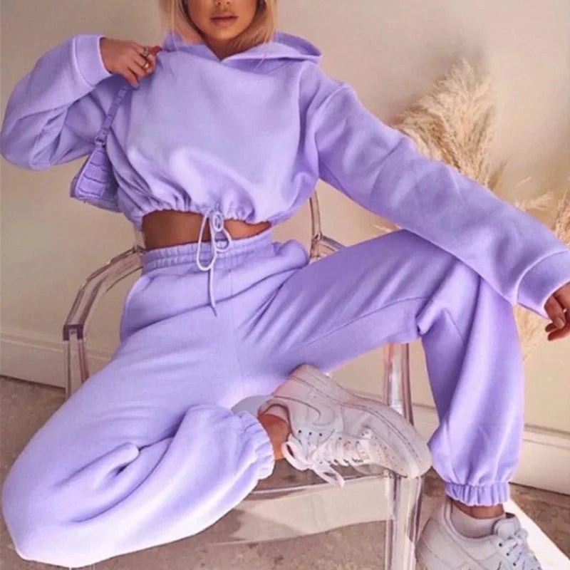 Women Tracksuit (Two Piece Set) -