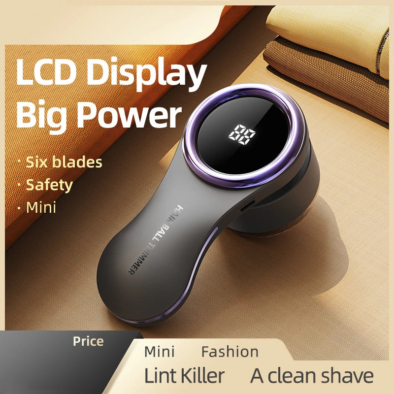 Keep your clothes and fabrics looking fresh and lint-free with this USB charging electric lint remover. Say goodbye to lint and fuzz for a clean and polished appearance! -