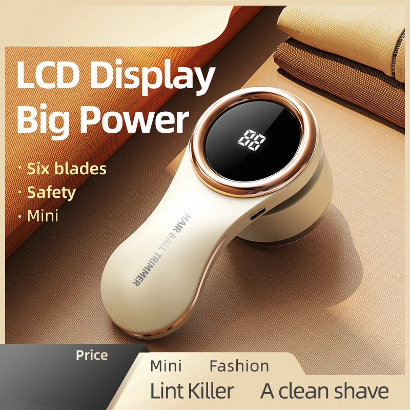 Keep your clothes and fabrics looking fresh and lint-free with this USB charging electric lint remover. Say goodbye to lint and fuzz for a clean and polished appearance! -