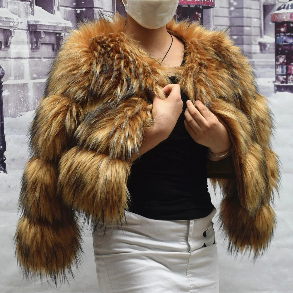 Fur Coat Women's Jacket -