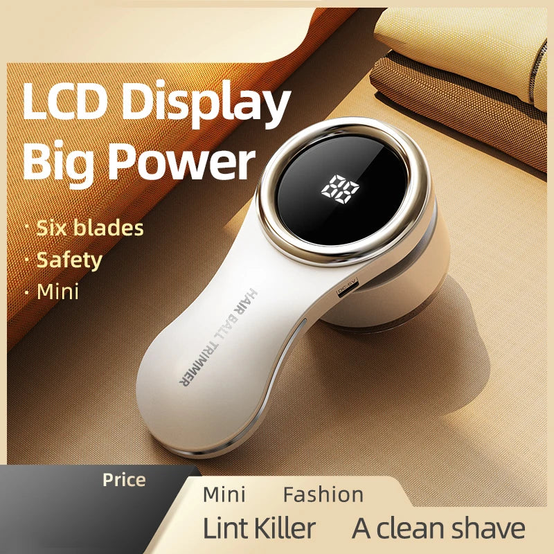 Keep your clothes and fabrics looking fresh and lint-free with this USB charging electric lint remover. Say goodbye to lint and fuzz for a clean and polished appearance! -
