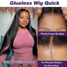Straight Human Hair Wig -