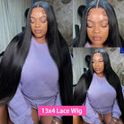 Straight Human Hair Wig -