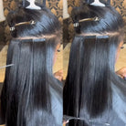 Tape In Human Hair Extensions Natural Straight Hair Extensions 1B Black Brown Blonde 100% Remy Skin Weft Adhesive Glue On -