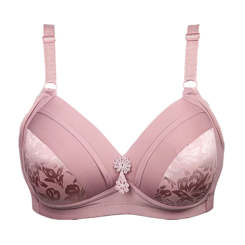 Plus Size Ladies Bra Without Steel Ring Very Comfortable -