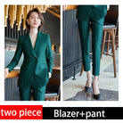 Lady Formal Trouser Office Business Pants Wear Woman Suit -