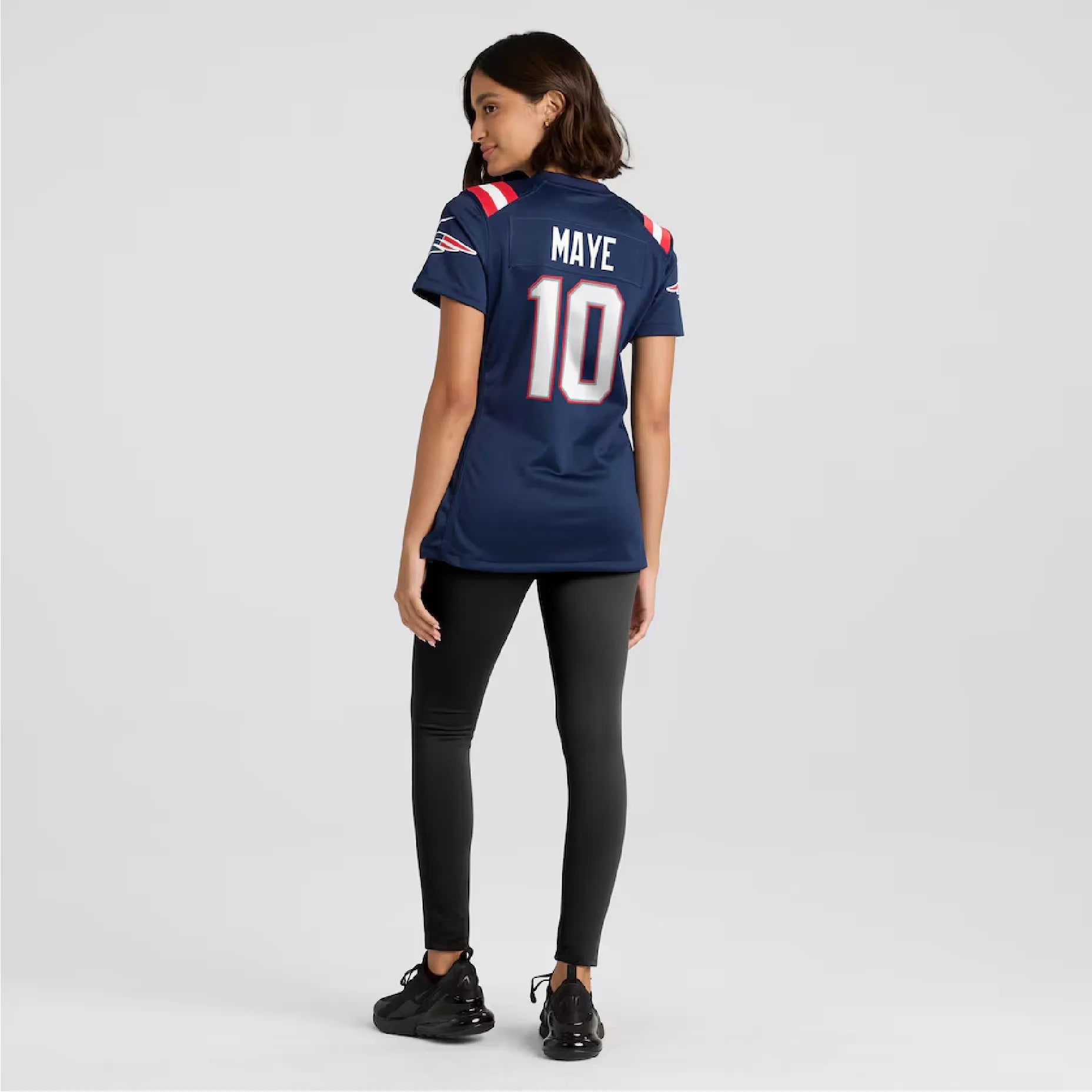Women's Jersey New England 10 Derek Maye Stitched -