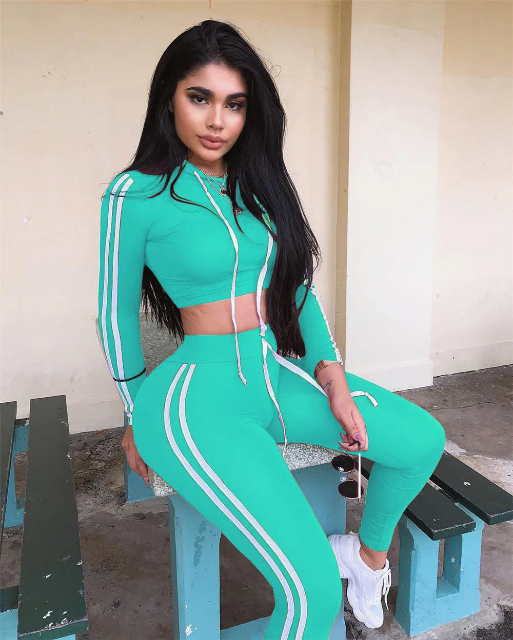 2 Piece Set Tracksuit Women -