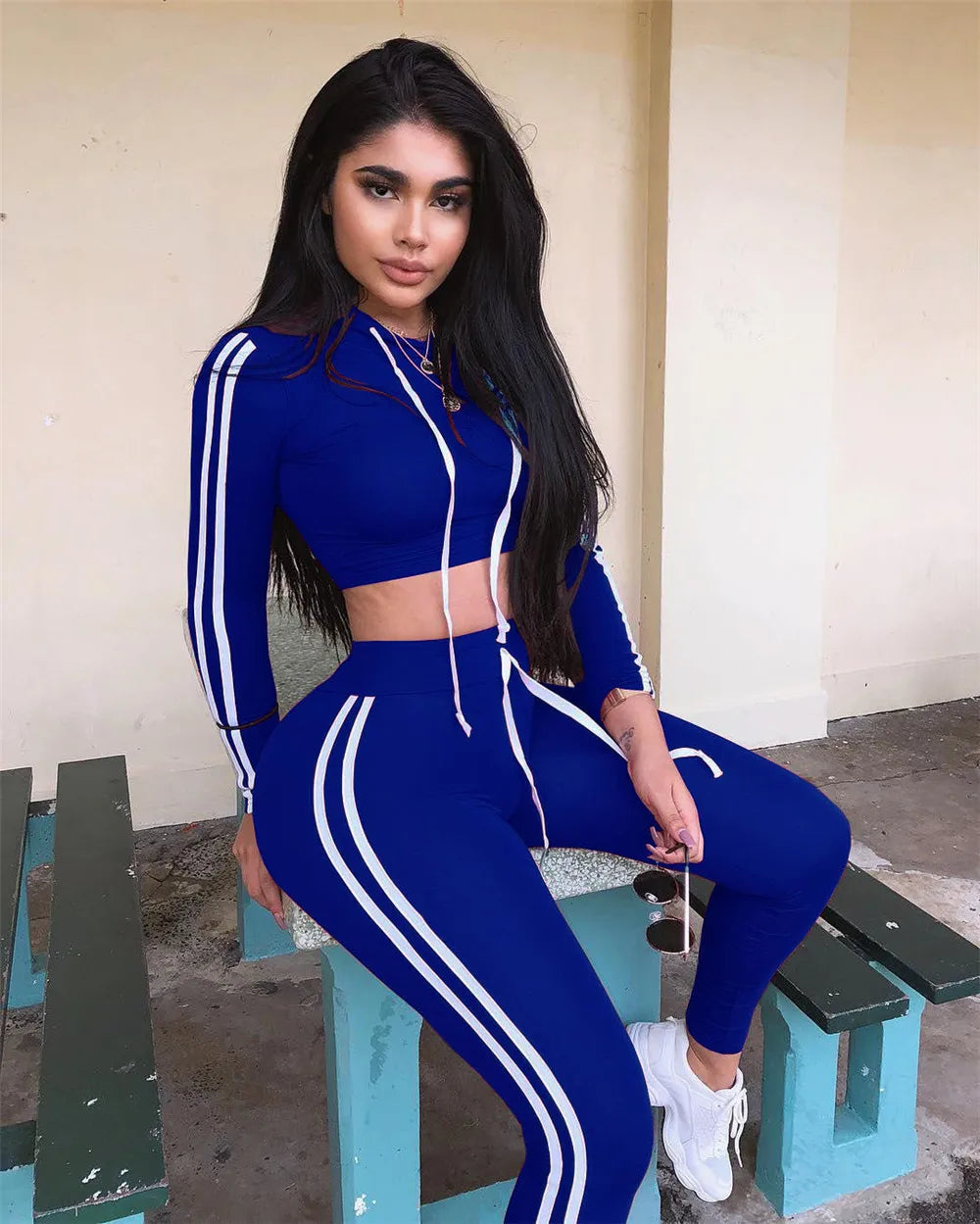 2 Piece Set Tracksuit Women -