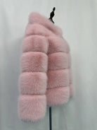 Fox Fur With Hood -