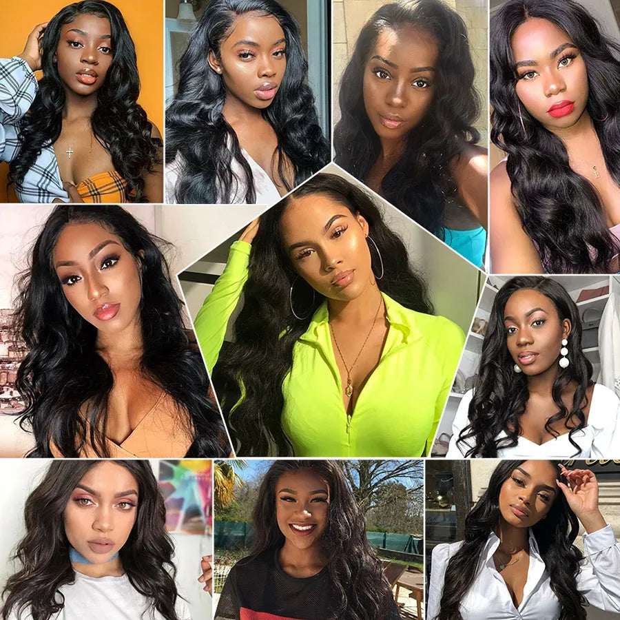 Natural Transparent Lace Front Wig -