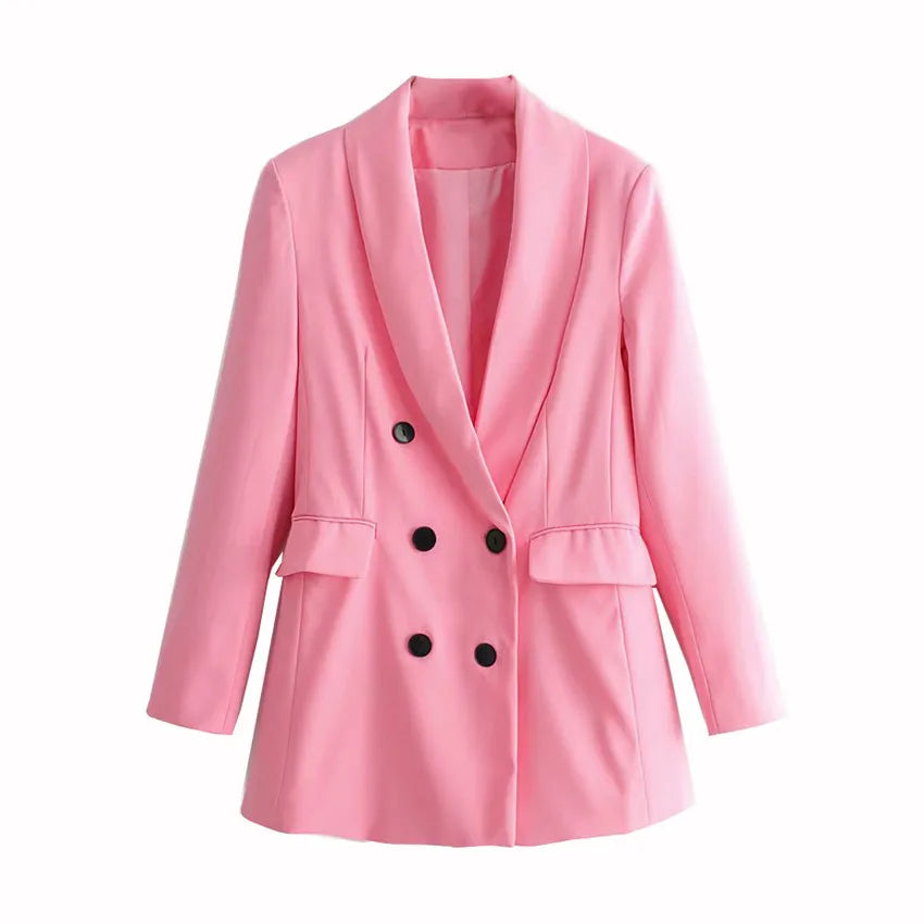 Business Double Breasted Suits Women -