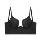 Wholesale French Style Underwire Female Small 32 34 36 38 ABC Boobs Fixed Cup Gathered U-shaped Sexy Back Push-up Lingeries Bra -