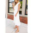 High Low Knee-Length Dress for Any Season -
