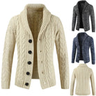 Men Long-sleeve Knitted Sweater -