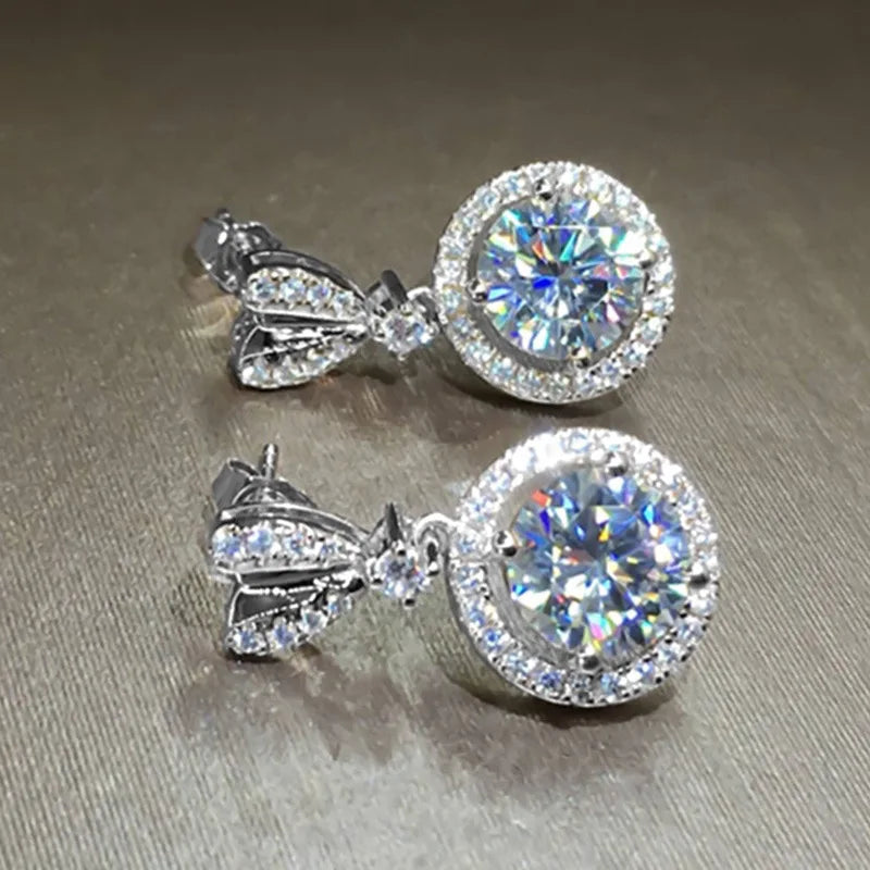 Real 14K Gold Jewelry Earring Women -