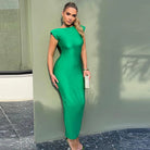 Elegant Backless Maxi Dress -