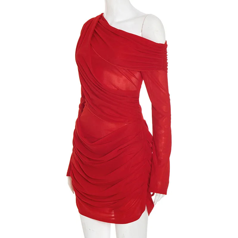 One Shoulder Dress -
