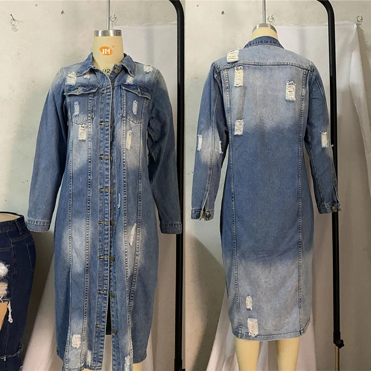 Long Jean Jacket (Women) -