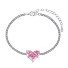 Sterling Silver Tennis Bracelet -