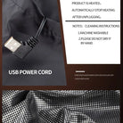Stay warm and comfortable in cold weather with this electric heated jacket. With 9 heated vest zones and a unisex design, this heated sportswear is perfect for both men and women to stay cozy during outdoor activities in chilly conditions. -