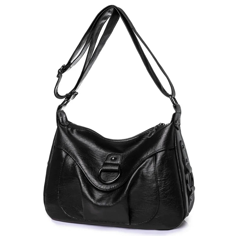 Upgrade your accessory collection with these new women's bags. Featuring high-quality PU leather and a fashionable design, these handbags are perfect for adding a touch of style to any outfit. -