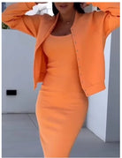 Cardigan Two Piece Set -