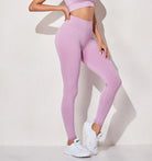New Yoga Pants Sports Clothing Seamless Legging Solid High Waist Full Length Workout Leggings for Fittness Yoga Leggings -