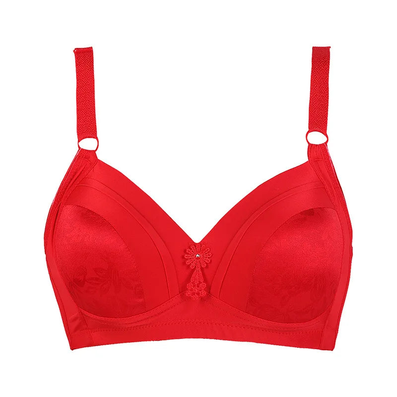 Plus Size Ladies Bra Without Steel Ring Very Comfortable -