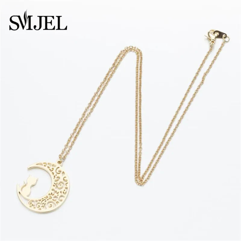 Simple Long Necklace with Arrow Pendant -