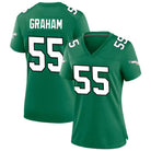 Women's Philadelphia 26 Saquon Barkley 1 Jalen Hurts 33 DeJean Football Jerseys Stitched Jerseys -