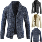 Men Long-sleeve Knitted Sweater -
