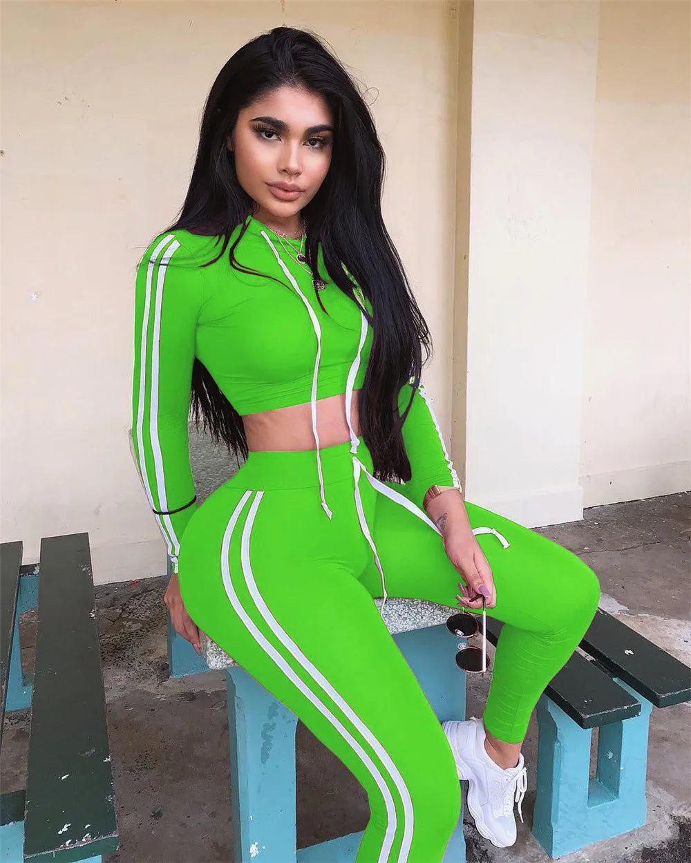 2 Piece Set Tracksuit Women -